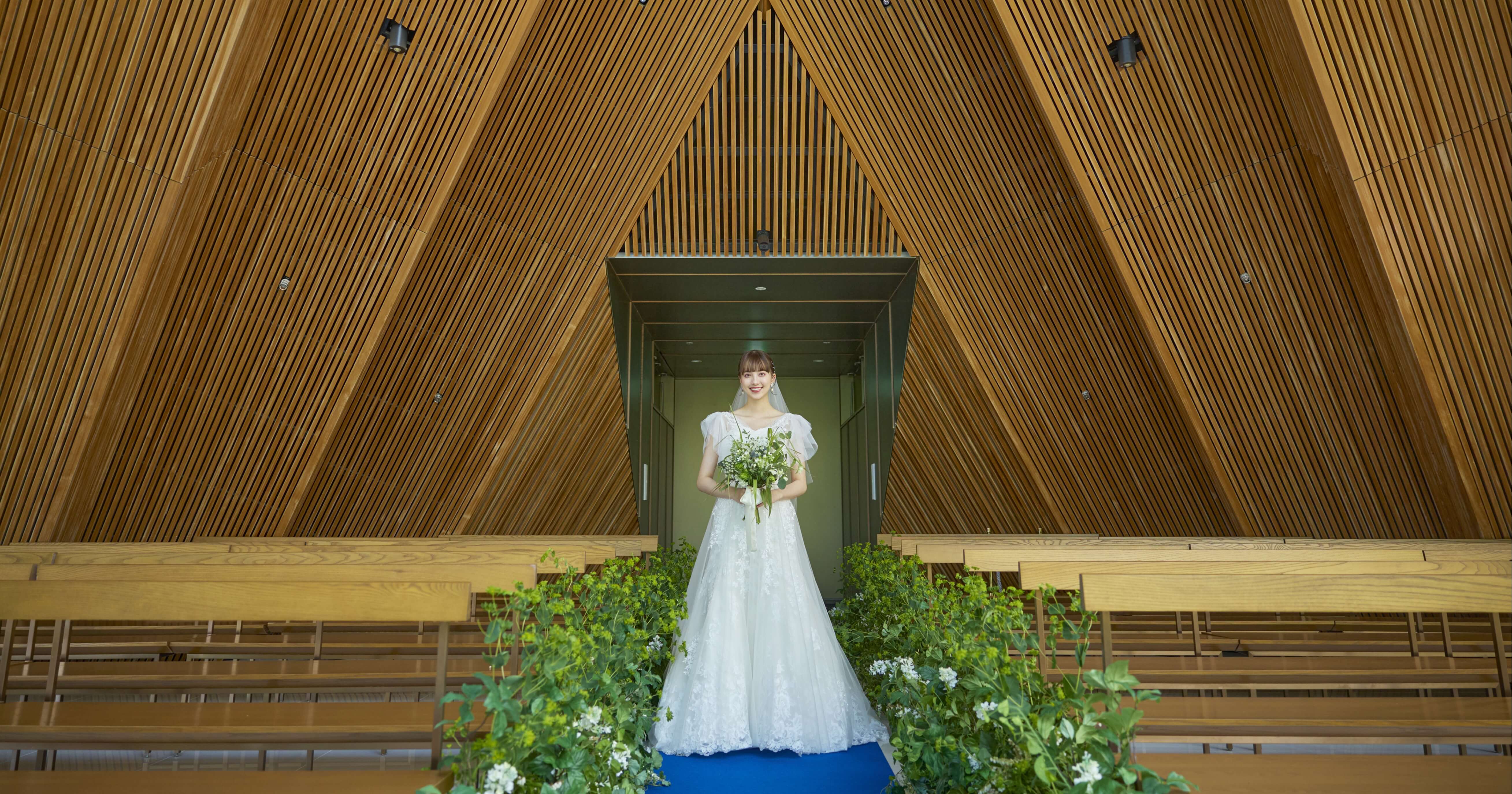 熊本で一番新しい結婚式場　ザ・フォレストテラス熊本　チャペル スカイアーク